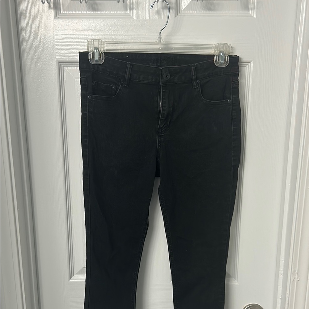 Rue21 Black Skinny Jeans Sleek Fit